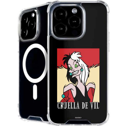 Disney Villains Cruella de Vil iPhone 16 Pro MagSafe Case